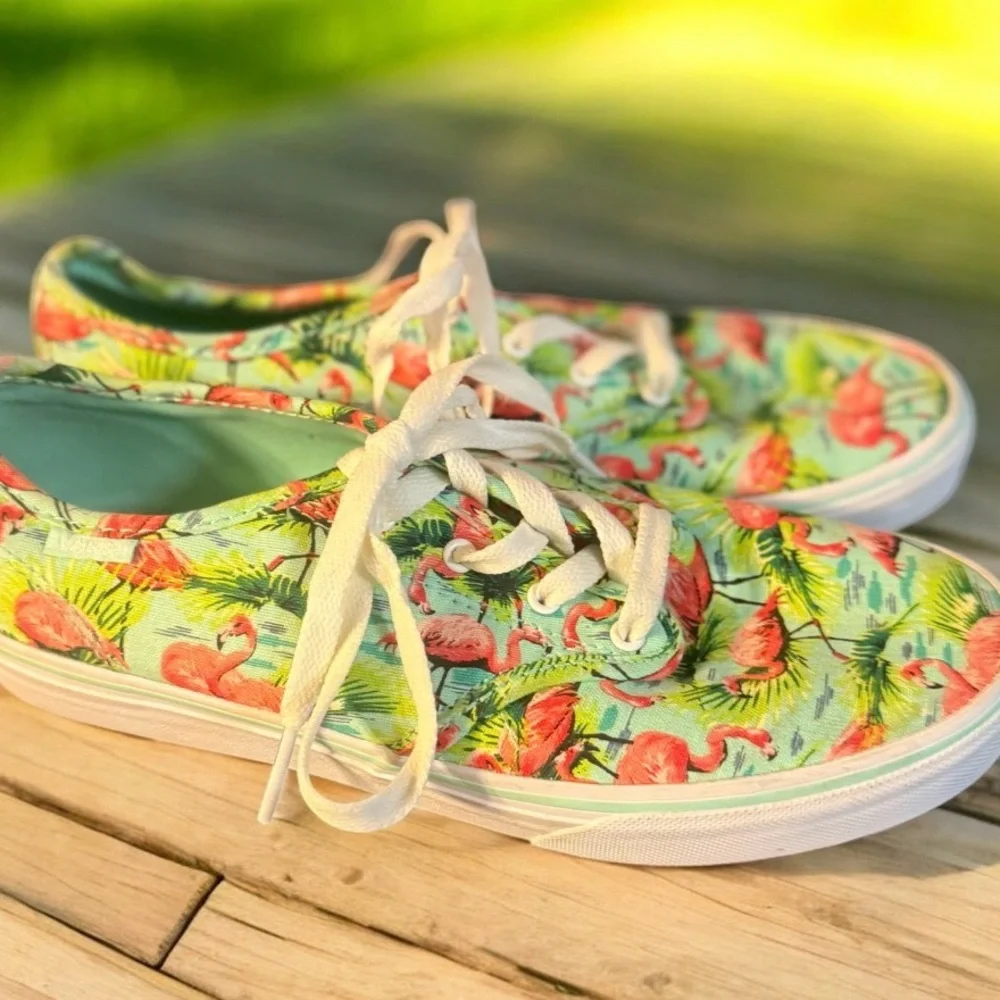Vans Ultracush Shoes Pink Flamingo Womens Size 6 Low Top Lace Up Skateboard NEW
